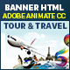 Travel Banner Ad HTML5 - Animate CC - CodeCanyon Item for Sale