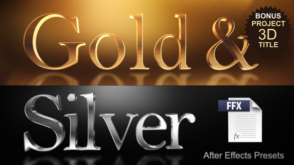 Gold & Silver Presets