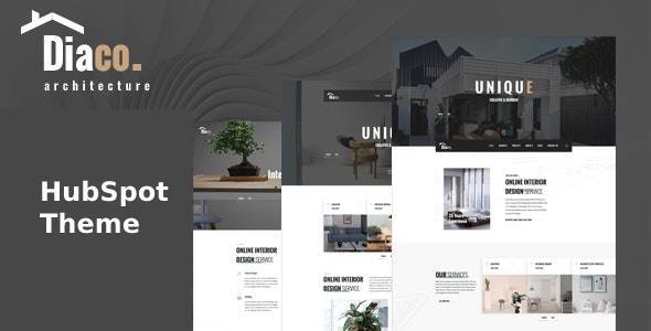 Diaco - Architecture & Interior Design HubSpot Theme