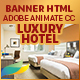 Hotel Web Banners Ad HTML5 - Animate CC - CodeCanyon Item for Sale
