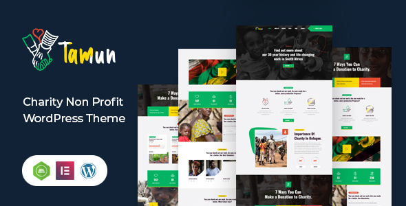 Tamun - Fundraising WordPress Theme