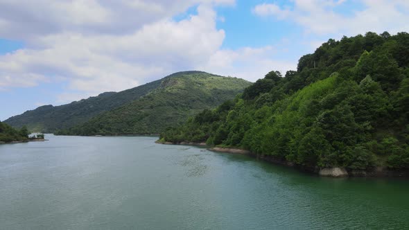 lake nature landscape