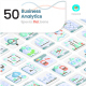 Business Analytics Flat Icons - GraphicRiver Item for Sale
