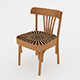 Cafe Egyption Chair - 3DOcean Item for Sale
