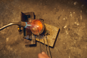 Jewelry tools applied by a goldsmith in his workshop / Photodune, Misc