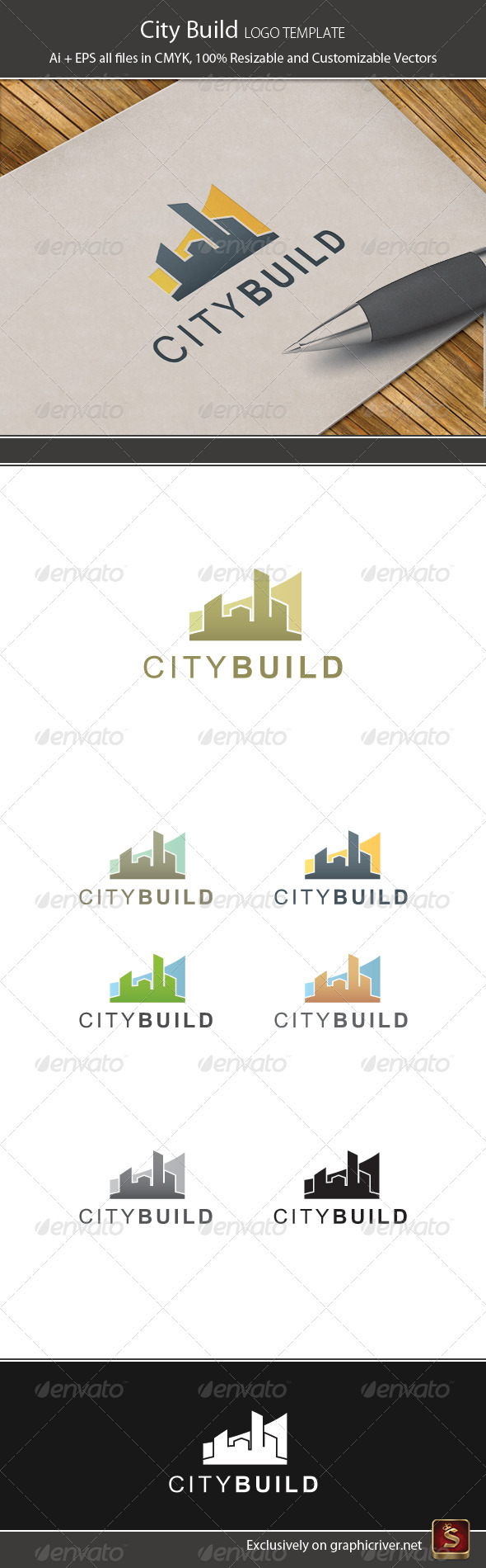City Build Logo Temlate