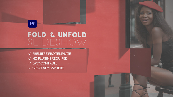Fold & Unfold Slide show for Premiere Pro