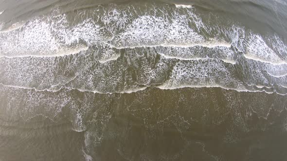 Ocean waves from above