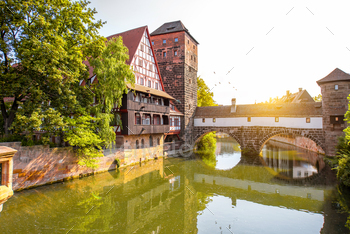 Landscape view on the riverside in Nurnberg, Germany / Photodune, Misc