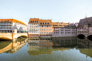 Riverside of the old town in Nurnberg, Germany / Photodune, Misc