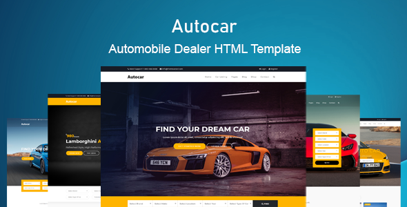 Auto Car - Car Dealer HTML Template