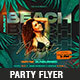 Exotic Beach Party Flyer - GraphicRiver Item for Sale