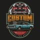 Custom Cars Vintage Colorful Print - GraphicRiver Item for Sale