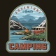 Camping Colorful Vintage Print - GraphicRiver Item for Sale