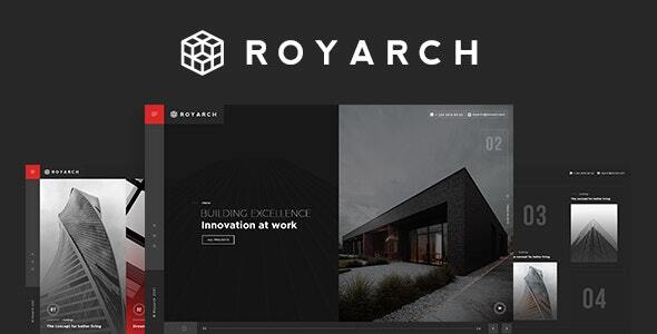 Royarch - Architecture HTML Template