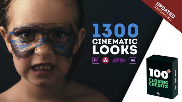 LUTs Color Presets Pack | Cinematic Looks - Premiere Pro