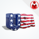 USA 3D Text - 3D Render - GraphicRiver Item for Sale