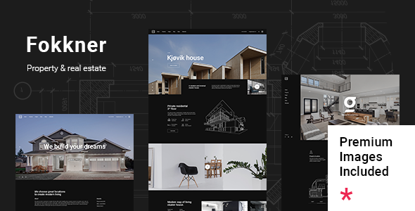 Fokkner - Real Estate and Property Theme