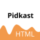 Pidkast - Podcast Blog HTML Site Template - ThemeForest Item for Sale