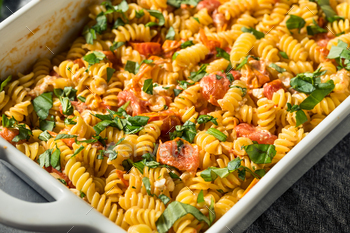 Homemade Trendy Baked Feta Tomato Pasta / Photodune, Misc