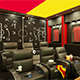 Home Cinema Football Team Concept - 3DOcean Item for Sale