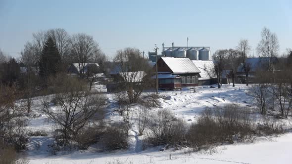 Winter In The Village Of Surazh 07