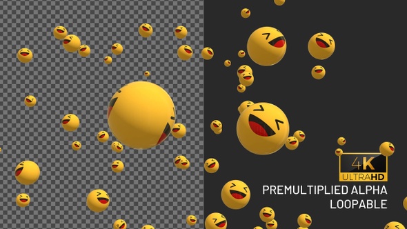 3D Laughing Emojis alt