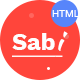 Sabi - Digital Data Science HTML Template - ThemeForest Item for Sale