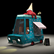 ice cream car - 3DOcean Item for Sale