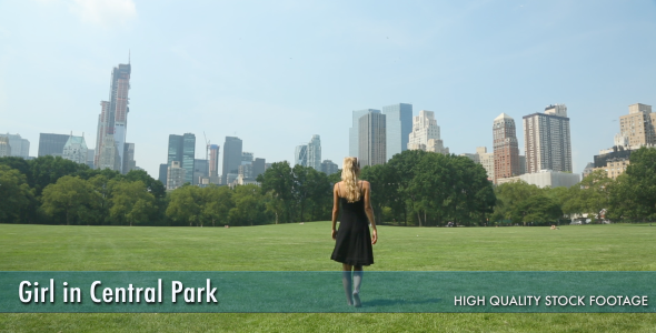 Girl in Central Park (2-Pack)
