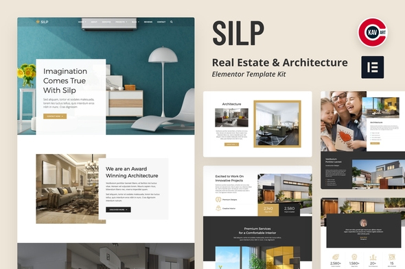 Silp - Real Estate & Architecture Template Kit