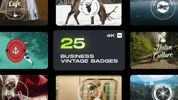 Business Vintage Badges