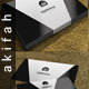 Dot Black White Creative Business Card - GraphicRiver Item for Sale