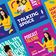 Colorful Podcast Cover - GraphicRiver Item for Sale