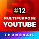50 YouTube Thumbnails - V12 - GraphicRiver Item for Sale