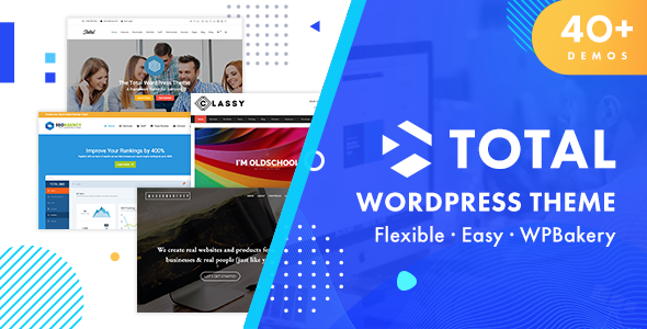 Тема WordPress Total - Responsive Multi-Purpose WordPress Theme