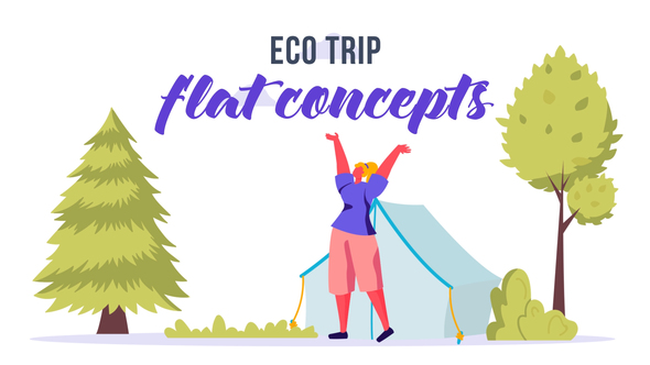Eco trip - Flat Concept alt