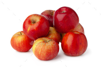 Bunch of red apples isolated on white background / Photodune, Misc