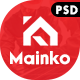 Mainko - Installation, Repair & Maintenance Services PSD Template - ThemeForest Item for Sale