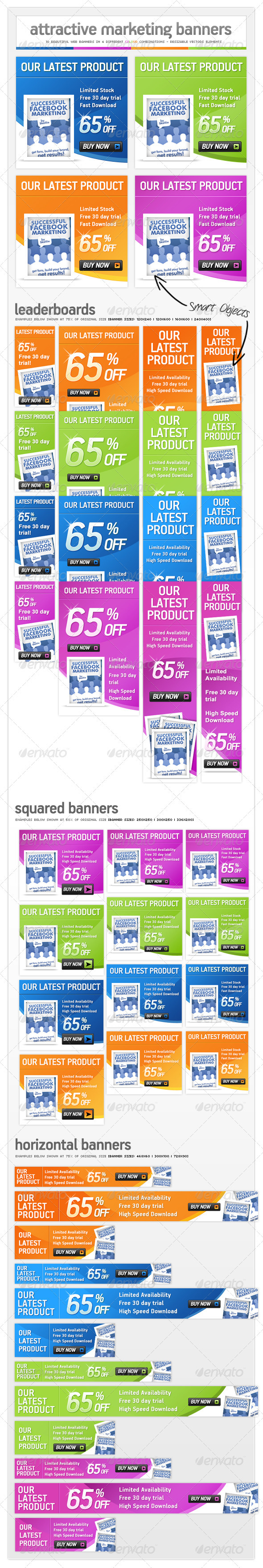 Web Banners Ad Templates From Graphicriver