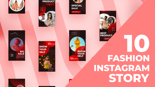 Fashion Instagram Story After Effect Template Pack