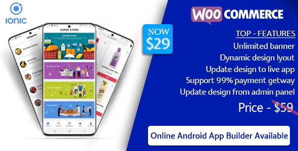 Quick Order flutter mobile app for woocommerce with multivendor features