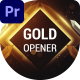 Gold Awards Opener - VideoHive Item for Sale