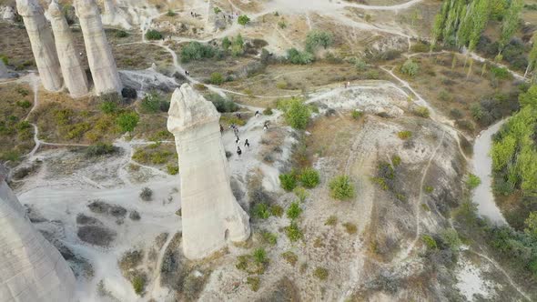 The Best Landscapes of Cappadocia Shot on a Drone Turkey