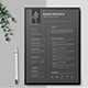 Black CV Resume Template - GraphicRiver Item for Sale