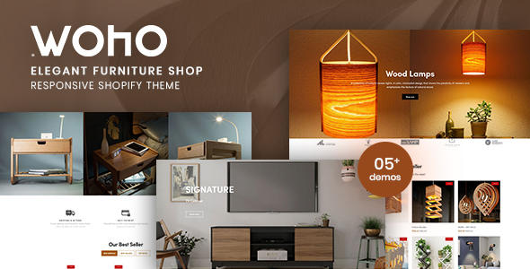 Woho - Tienda de muebles elegantes para Shopify