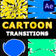 Cartoon Transitions | After Effects - VideoHive Item for Sale
