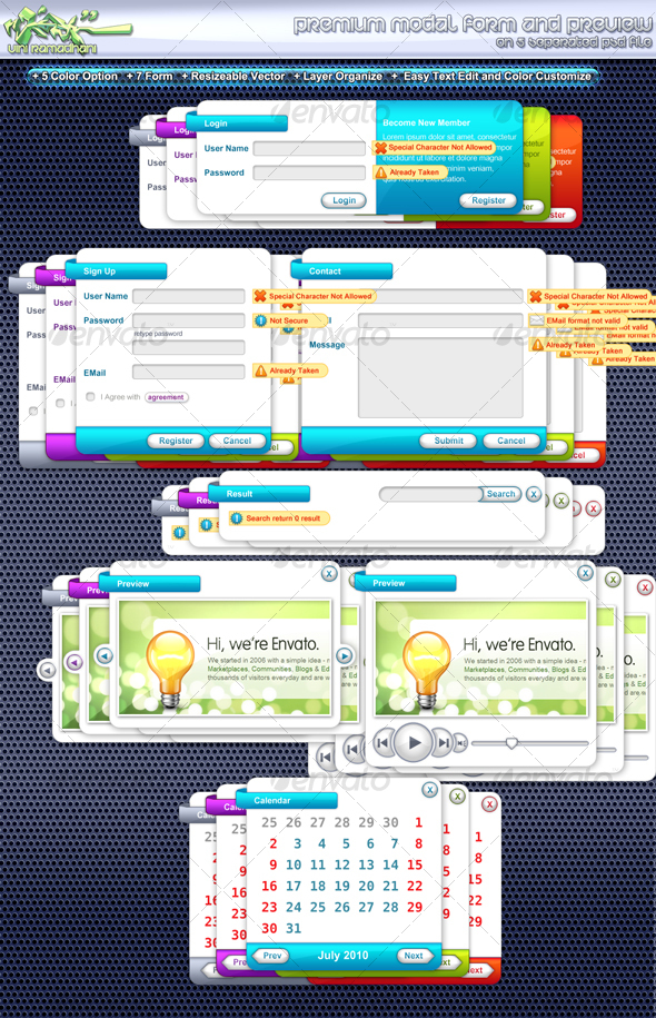 Modal Form Or Standard Form