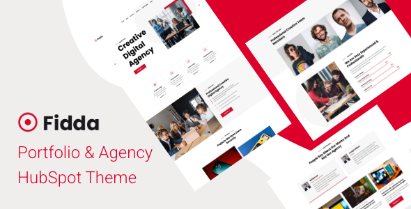 Fidda - Portfolio & Agency HubSpot Theme