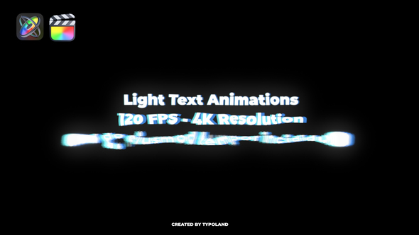 Light Text Animations